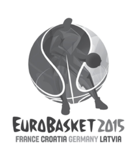 EuroBasket 2015 FRANCE CROATIA GERMANY LATVIA Logo (EUIPO, 11/19/2014)