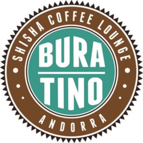 SHISHA COFFEE LOUNGE BURATINO ANDORRA Logo (EUIPO, 13.10.2017)