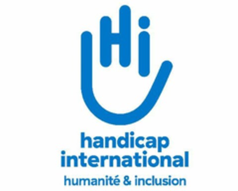HANDICAP INTERNATIONAL HUMANITÉ & INCLUSION Logo (EUIPO, 26.07.2018)
