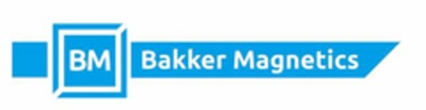 BM Bakker Magnetics Logo (EUIPO, 10/09/2018)