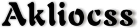 Akliocss Logo (EUIPO, 10.01.2020)