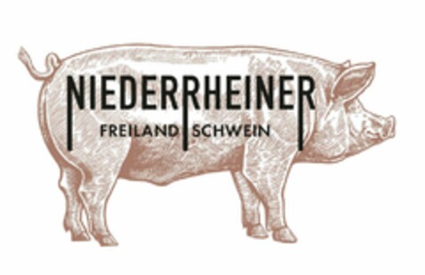 NIEDERRHEINER FREILAND SCHWEIN Logo (EUIPO, 15.06.2020)