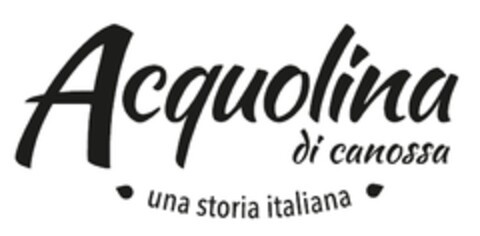 Acquolina di canossa · una storia italiana · Logo (EUIPO, 03.07.2020)