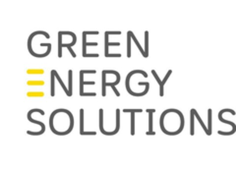 Green Energy Solutions Logo (EUIPO, 09/10/2020)