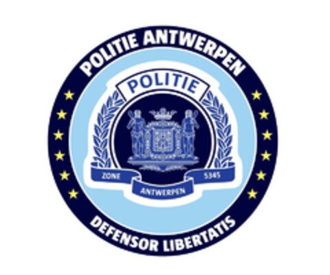 POLITIE ANTWERPEN, POLITIE ZONE ANTWERPEN, DEFENSOR LIBERTATIS Logo (EUIPO, 14.01.2021)