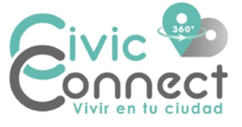 Civic Connect Vivir en tu ciudad 360 Logo (EUIPO, 11/20/2023)