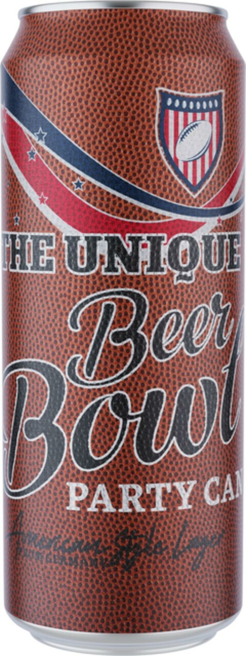 THE UNIQUE Beer Bowl PARTY CAN Logo (EUIPO, 12/18/2023)