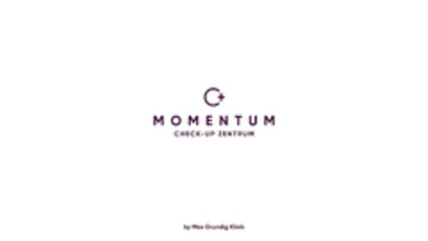 MOMENTUM CHECK-UP ZENTRUM by Max Grundig Klinik Logo (EUIPO, 03.01.2024)