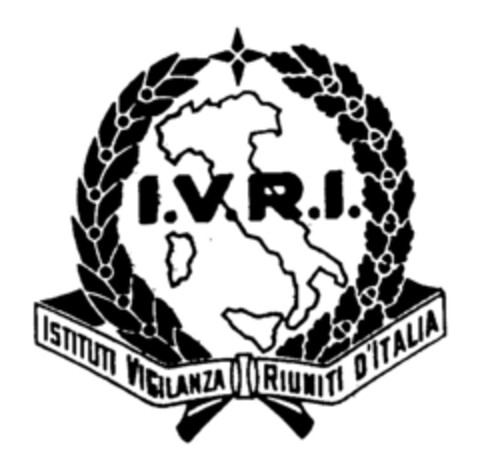 I.V.R.I. ISTITUTI VIGILANZA RIUNITI D'ITALIA Logo (EUIPO, 03.06.1996)