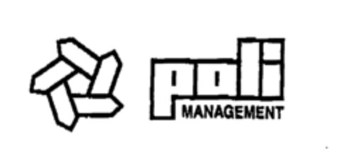POLI MANAGEMENT Logo (EUIPO, 24.12.1996)