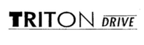 TRITON DRIVE Logo (EUIPO, 26.11.1997)