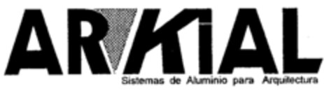 AR KIAL Sistemas de Alumínio para Arquitectura Logo (EUIPO, 28.12.1998)
