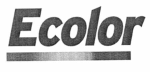 Ecolor Logo (EUIPO, 31.08.2001)