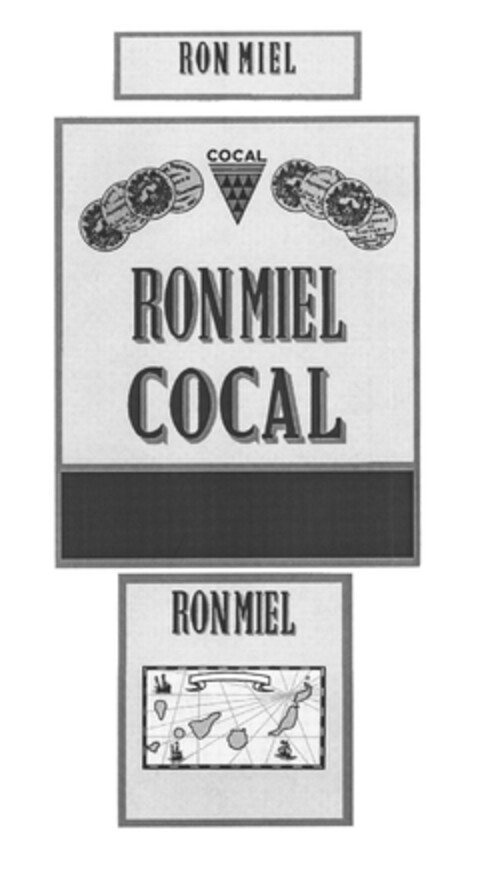 RON MIEL RON MIEL COCAL RON MIEL Logo (EUIPO, 03.05.2004)