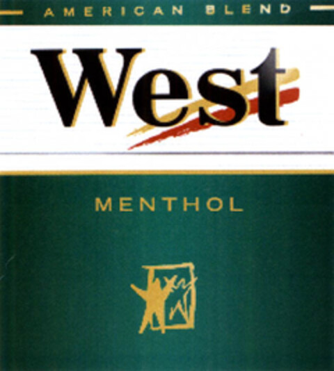 AMERICAN BLEND WEST MENTHOL Logo (EUIPO, 14.01.2005)