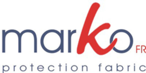 Marko FR protection fabric Logo (EUIPO, 14.09.2005)