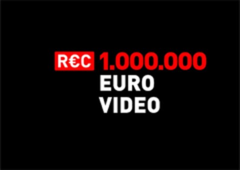 R€C 1.000.000 EURO VIDEO Logo (EUIPO, 07.07.2006)