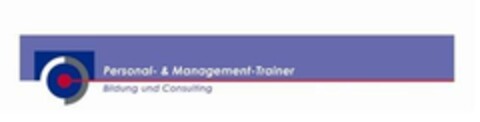 Personal- & Management-Trainer Bildung und Consulting Logo (EUIPO, 11/30/2007)