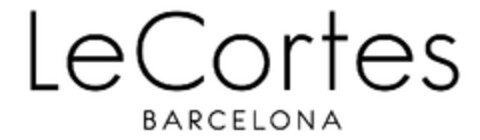 LeCortes Barcelona Logo (EUIPO, 04/19/2013)