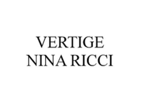 VERTIGE NINA RICCI Logo (EUIPO, 05.08.2013)