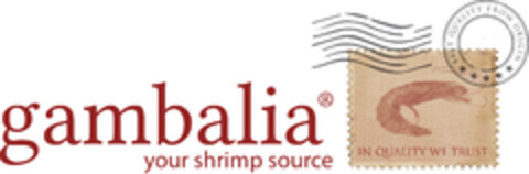 gambalia your shrimp source Logo (EUIPO, 18.03.2014)