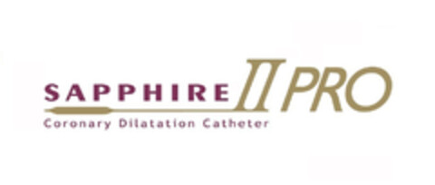 Sapphire II PRO Coronary Dilatation Catheter Logo (EUIPO, 15.10.2014)