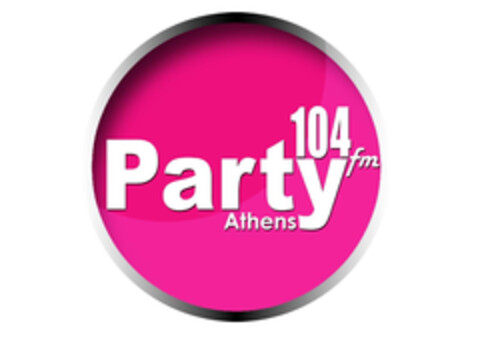 ATHENS PARTY 104 FM Logo (EUIPO, 05/10/2016)