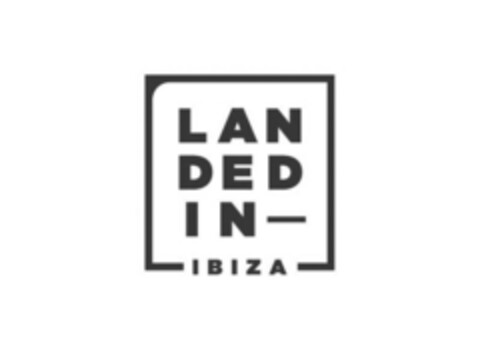 LANDED IN IBIZA Logo (EUIPO, 16.03.2017)