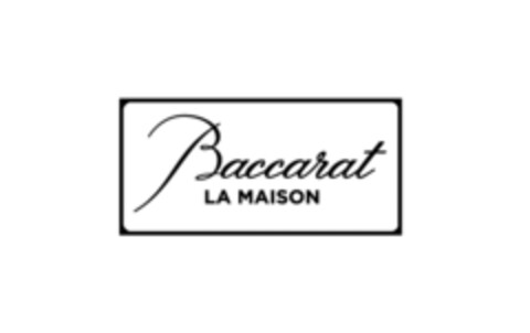 BACCARAT LA MAISON Logo (EUIPO, 11/24/2017)