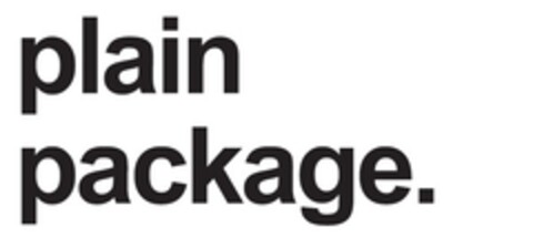 PLAIN PACKAGE Logo (EUIPO, 22.12.2017)