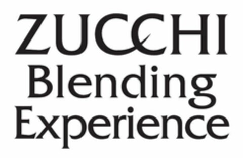 ZUCCHI Blending Experience Logo (EUIPO, 24.09.2018)