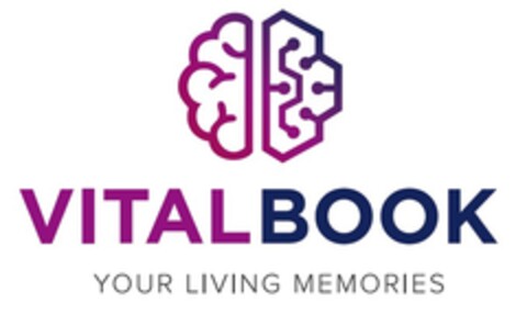 VITALBOOK YOUR LIVING MEMORIES Logo (EUIPO, 03/08/2019)