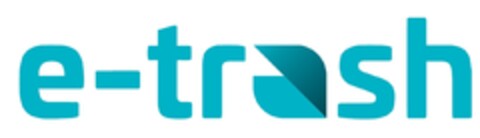 E-TRASH Logo (EUIPO, 08.05.2019)