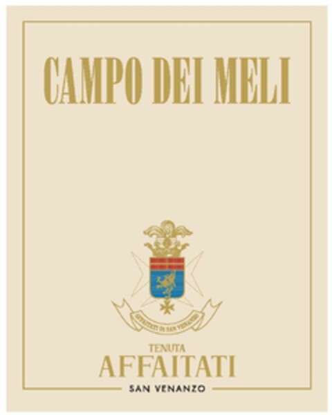 CAMPO DEI MELI AFFAITATI DI SAN VENANZO TENUTA AFFAITATI SAN VENANZO Logo (EUIPO, 07/01/2019)