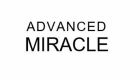 ADVANCED MIRACLE Logo (EUIPO, 19.10.2020)