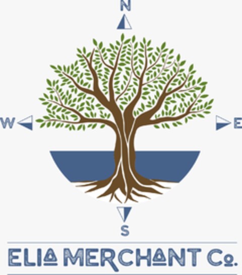 W N E S Elia Merchant Co. Logo (EUIPO, 06/23/2021)