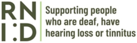 RN I : D Supporting people who are deaf, have hearing loss or tinnitus Logo (EUIPO, 20.11.2023)