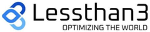 Lessthan 3 OPTIMIZING THE WORLD Logo (EUIPO, 06.02.2024)