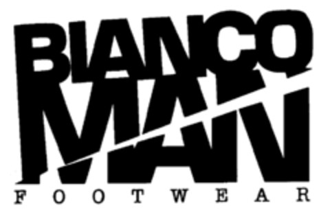 BIANCO MAN FOOTWEAR Logo (EUIPO, 04/01/1996)