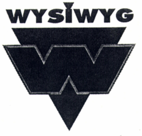 WYSIWYG (withdrawn ) Logo (EUIPO, 24.03.1997)