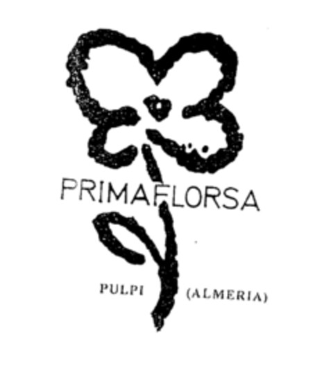 PRIMAFLORSA PULPI (ALMERIA) Logo (EUIPO, 27.06.1997)