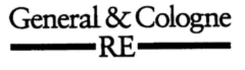 General & Cologne RE Logo (EUIPO, 24.04.1998)