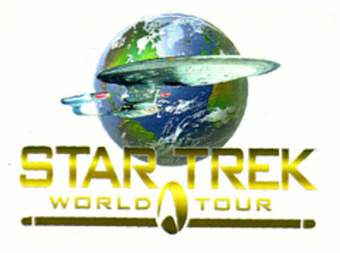 STAR TREK WORLD TOUR Logo (EUIPO, 16.07.1998)