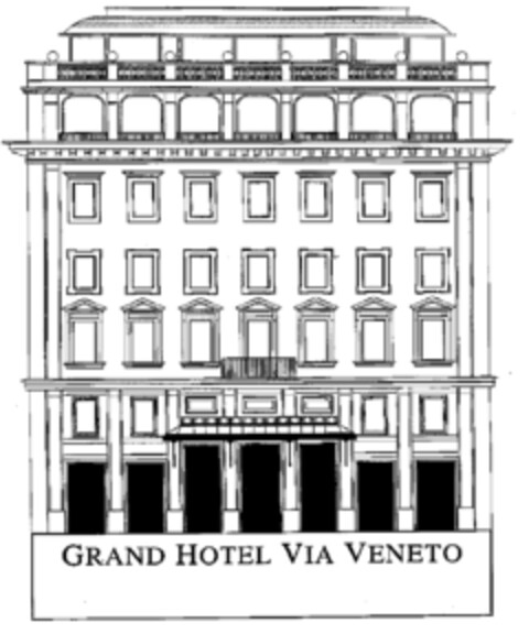 GRAND HOTEL VIA VENETO Logo (EUIPO, 07.09.2001)