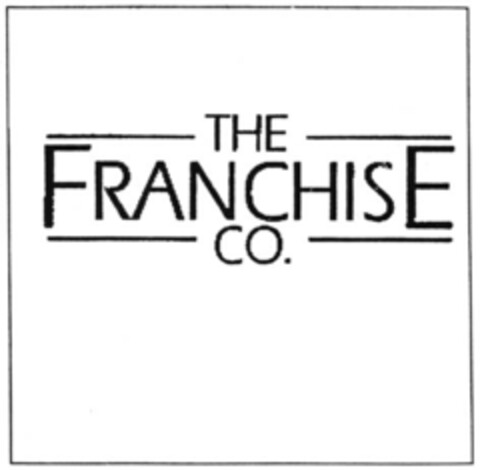 THE FRANCHISE CO. Logo (EUIPO, 05.01.2006)