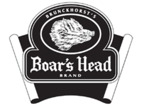 BRUNCKHORST'S Boar's Head BRAND Logo (EUIPO, 03/10/2010)