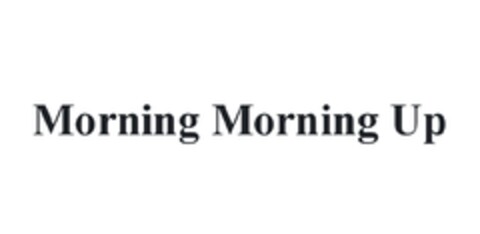 MORNING MORNING UP Logo (EUIPO, 02/06/2012)