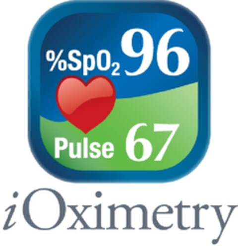 %spo2 96 Pulse 67 IOXIMETRY Logo (EUIPO, 14.05.2012)
