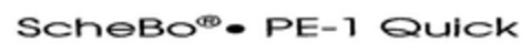 ScheBo PE-1 Quick Logo (EUIPO, 12/21/2012)