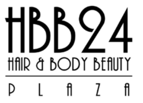 HBB24 HAIR & BODY BEAUTY PLAZA Logo (EUIPO, 24.09.2014)